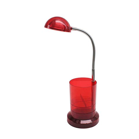 Stolná LED lampa 3W - červená